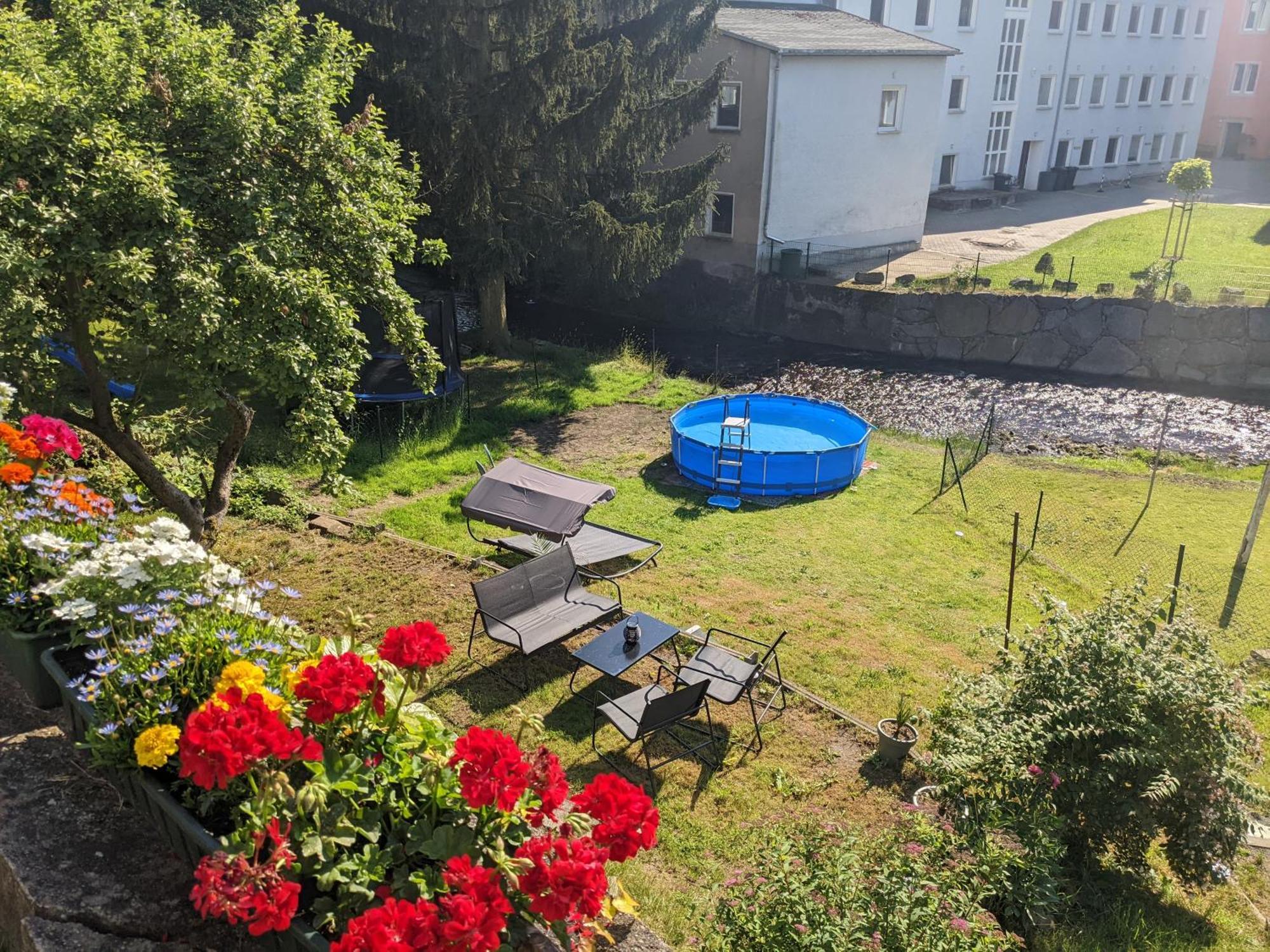 Hw4B - Urlaubsmagie - Zentral Mit Gemeinschaftsgarten, -Pool, -Sauna & Whirlpool Sebnitz Kültér fotó