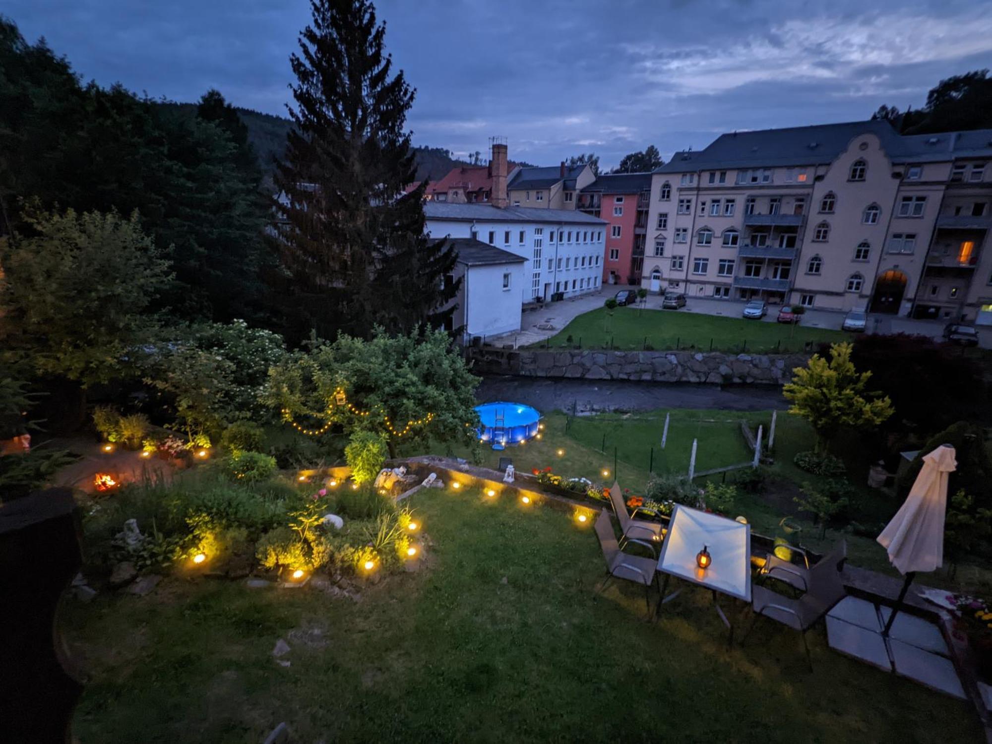 Hw4B - Urlaubsmagie - Zentral Mit Gemeinschaftsgarten, -Pool, -Sauna & Whirlpool Sebnitz Kültér fotó