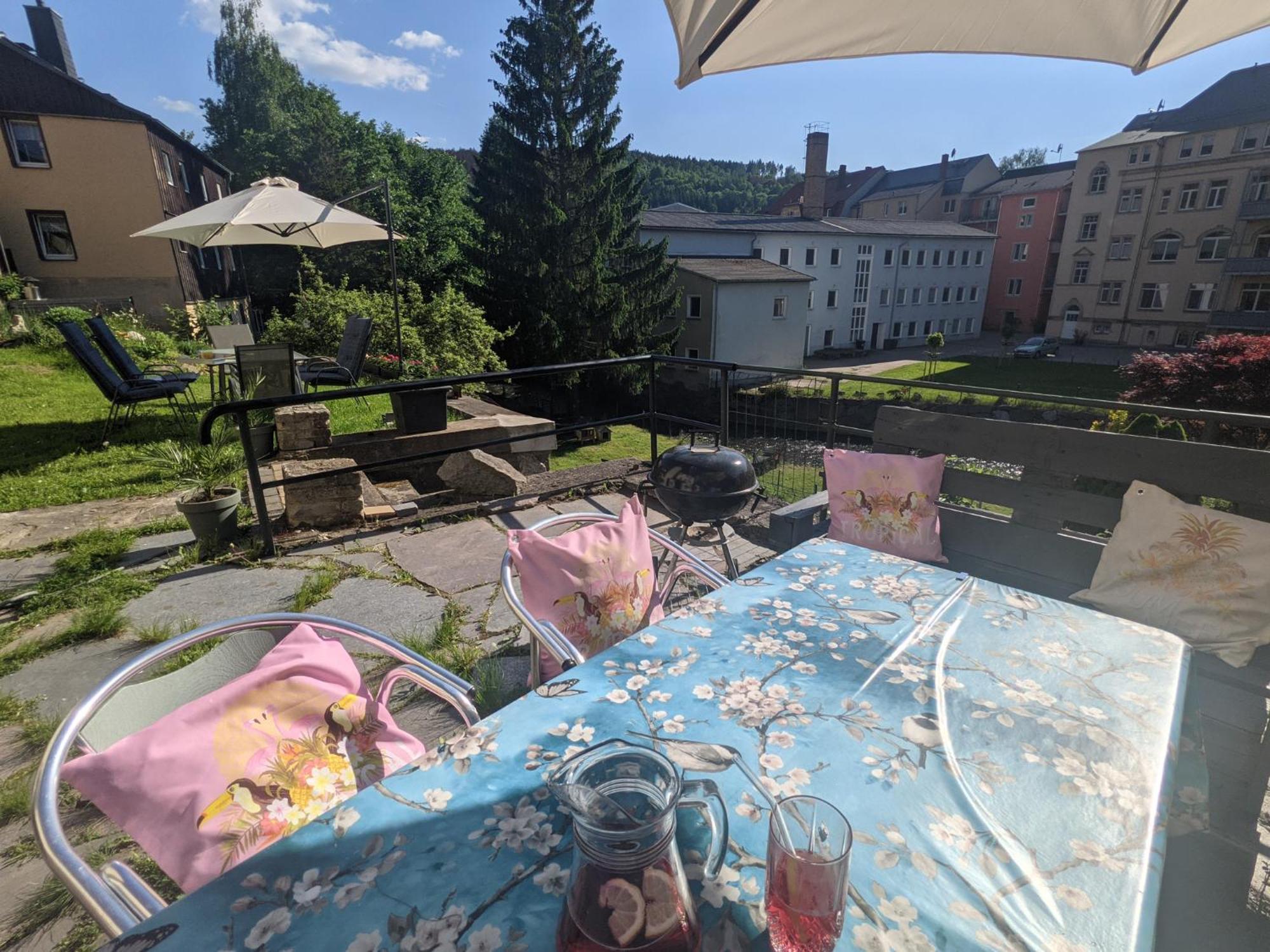 Hw4B - Urlaubsmagie - Zentral Mit Gemeinschaftsgarten, -Pool, -Sauna & Whirlpool Sebnitz Kültér fotó