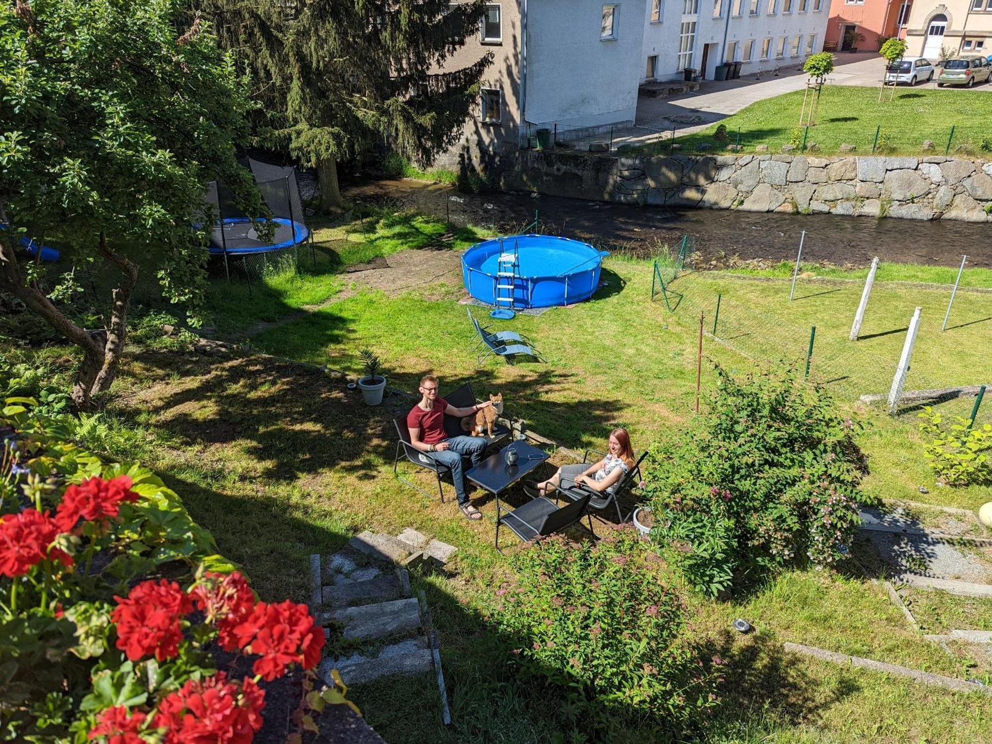 Hw4B - Urlaubsmagie - Zentral Mit Gemeinschaftsgarten, -Pool, -Sauna & Whirlpool Sebnitz Kültér fotó