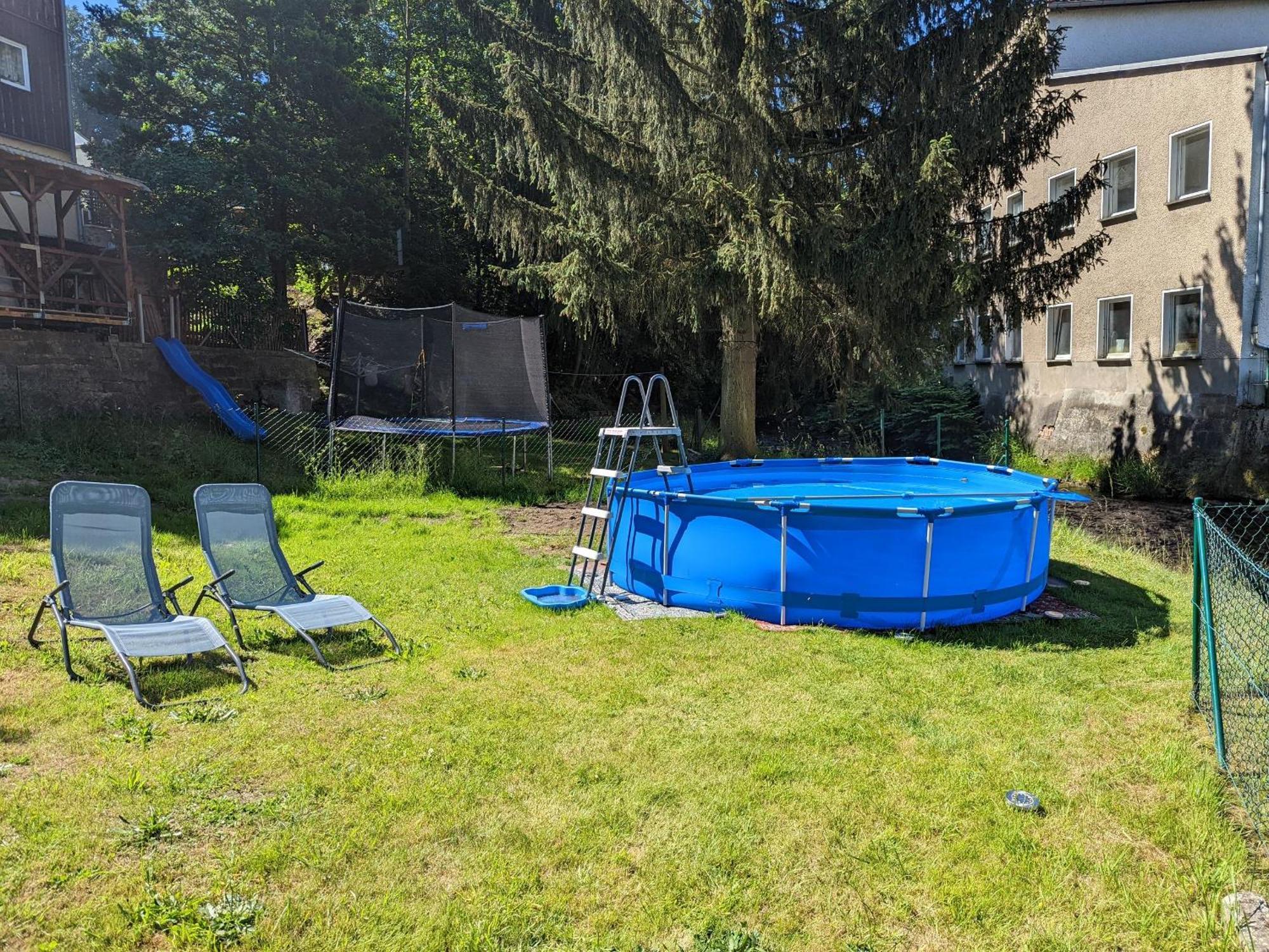 Hw4B - Urlaubsmagie - Zentral Mit Gemeinschaftsgarten, -Pool, -Sauna & Whirlpool Sebnitz Kültér fotó