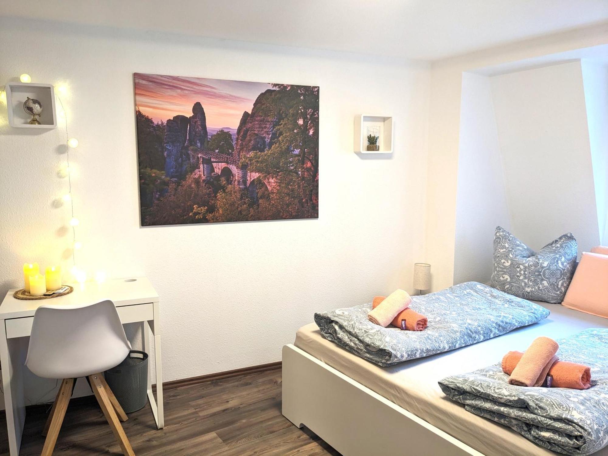 Hw4B - Urlaubsmagie - Zentral Mit Gemeinschaftsgarten, -Pool, -Sauna & Whirlpool Sebnitz Kültér fotó